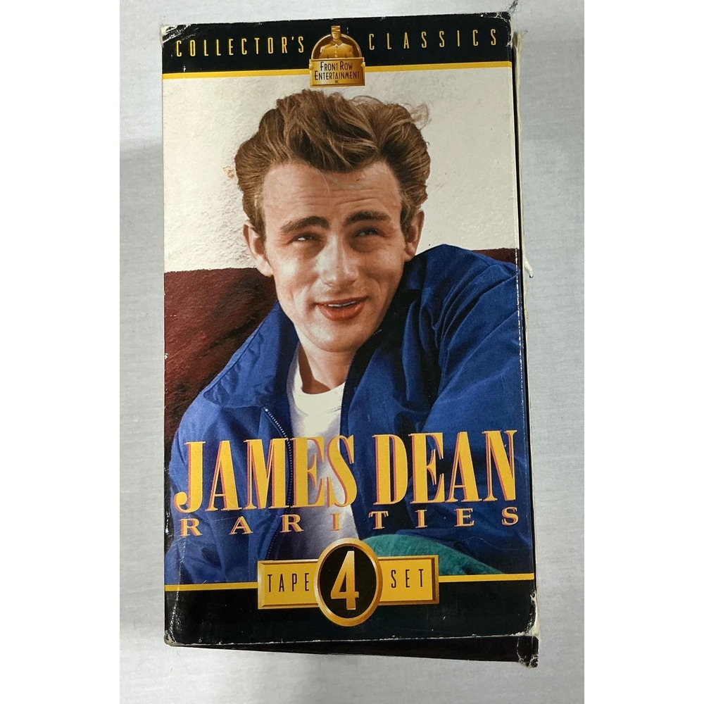 James‎ Dean Rarities VHS 4 Tape Box Set Collector's Classics